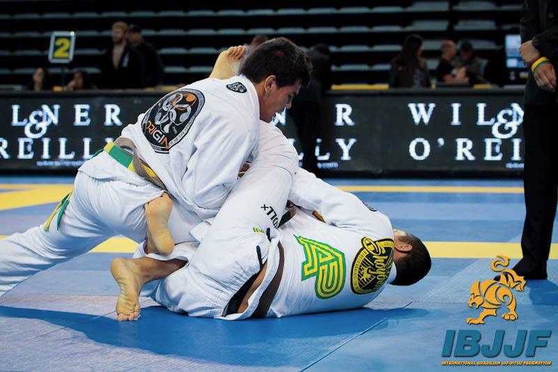 Jon Tuck competing in a Jiu Jitsu tournament